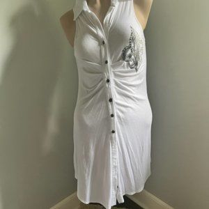 Women's Sleeveless T-Shirt Dress